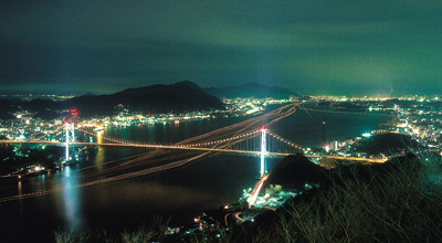 関門海峡夜景